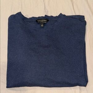Banana Republic Men's Crewneck Sweater - Dark Navy
